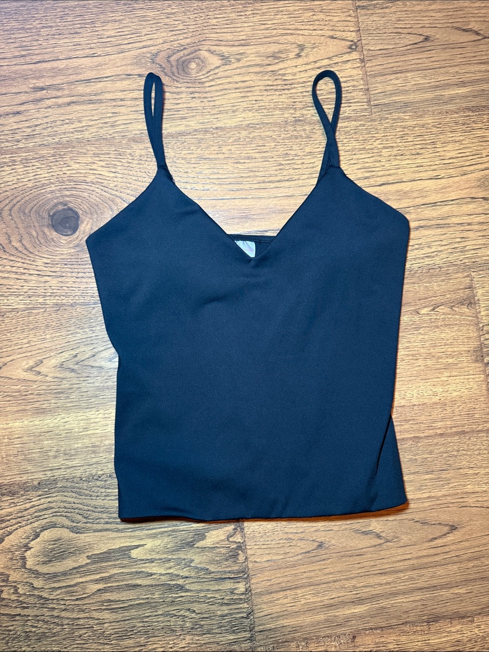 Black Cami Satin look size small